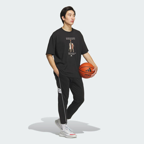 adidas阿迪达斯2025男子BB PAINTING T针织无领短TKF5163