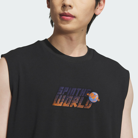 adidas阿迪达斯2025男子BB GRAPHIC TANK运动背心KC0310