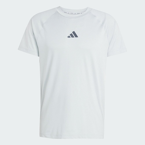 adidas阿迪达斯2025男子GYM+ TEE CHINA针织无领短TJY9517