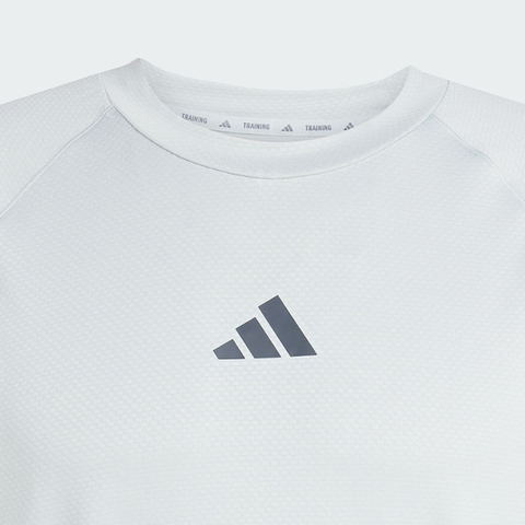 adidas阿迪达斯2025男子GYM+ TEE CHINA针织无领短TJY9517