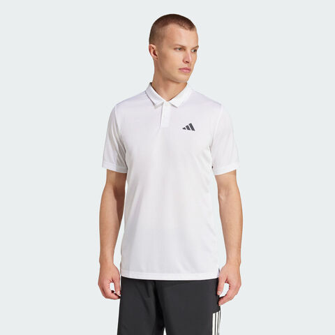 adidas阿迪达斯2025男子CLIMA POLO针织有领短TJD8643