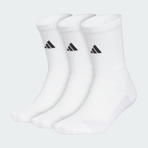adidas阿迪达斯2025中性SLCT CRW 3.0 3P长袜优惠装KE7805