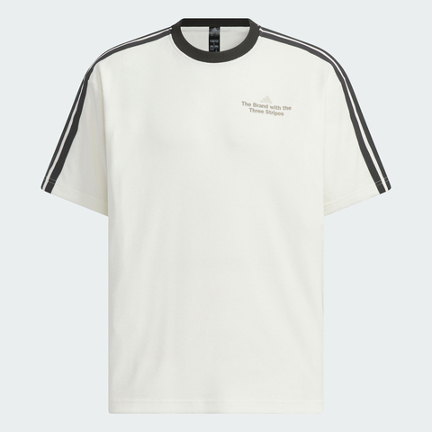 adidas阿迪达斯2025男子GFX TEE1针织无领短TKF2472