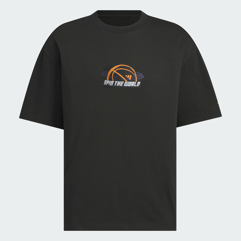 adidas阿迪达斯2025男子BB GRAPHIC TEE针织无领短TKF0726