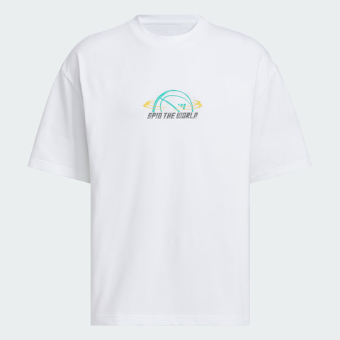 adidas阿迪达斯2025男子BB GRAPHIC TEE针织无领短TKF0725