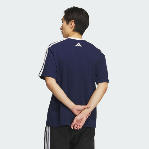 adidas阿迪达斯2025男子GFX TEE1针织无领短TKF2473
