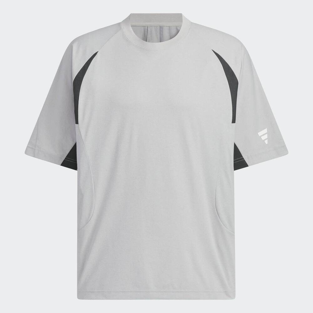 adidas阿迪达斯2025男子FUSTL P TEE SS针织无领短TKB4620