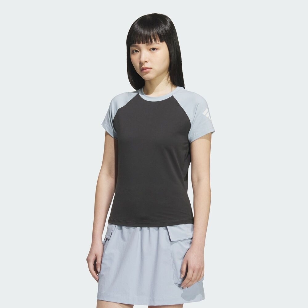adidas阿迪达斯2025女子FUSTL W TEE SS2针织无领短TKC3767