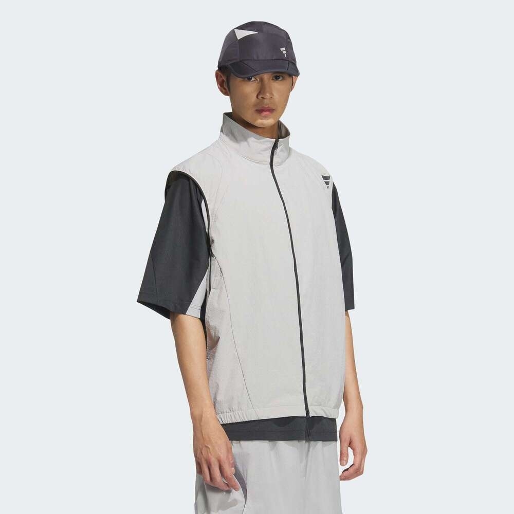 adidas阿迪达斯2025男子FUSTL P VEST梭织马夹KB4624