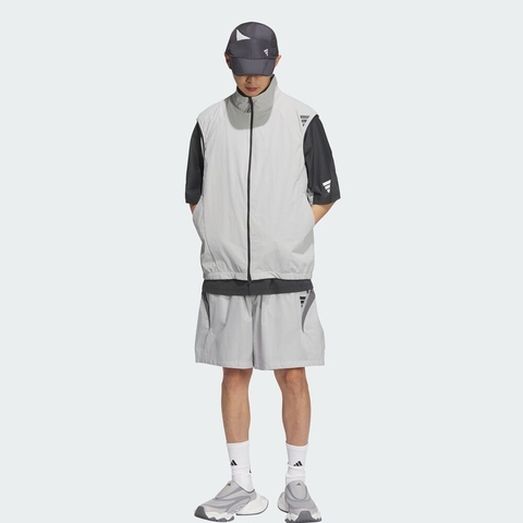 adidas阿迪达斯2025男子FUSTL P VEST梭织马夹KB4624