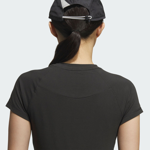 adidas阿迪达斯2025女子FUSTL W TEE SS2针织无领短TKC3770