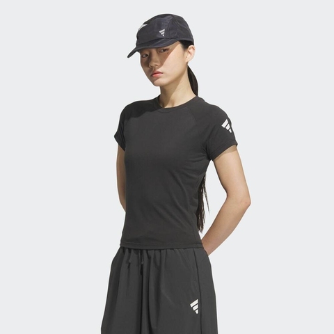 adidas阿迪达斯2025女子FUSTL W TEE SS2针织无领短TKC3770