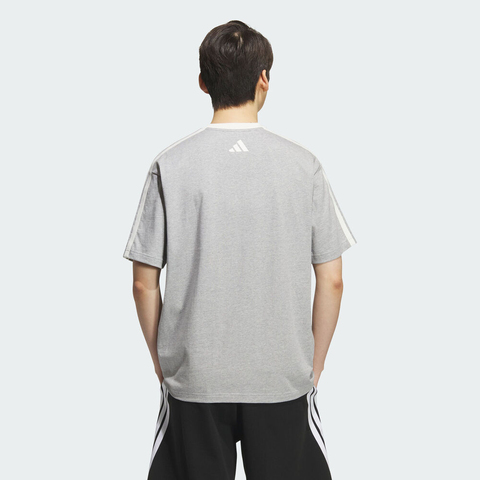 adidas阿迪达斯2025男子GFX TEE2针织无领短TKF2479
