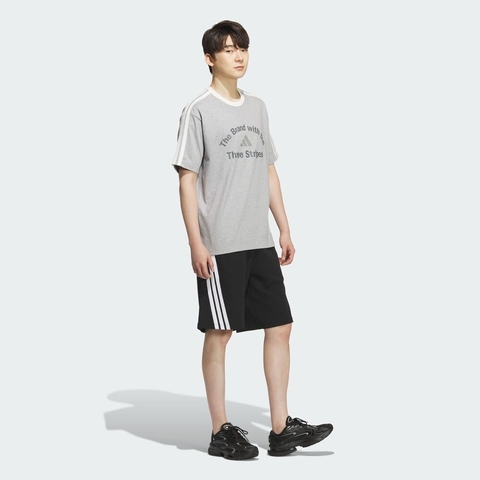 adidas阿迪达斯2025男子GFX TEE2针织无领短TKF2479