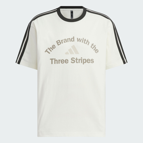 adidas阿迪达斯2025男子GFX TEE2针织无领短TKF2478