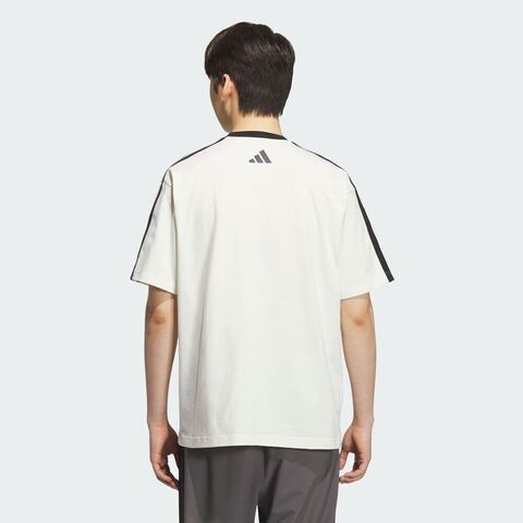 adidas阿迪达斯2025男子GFX TEE2针织无领短TKF2478