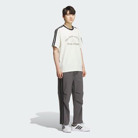 adidas阿迪达斯2025男子GFX TEE2针织无领短TKF2478