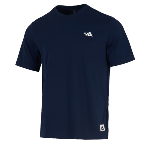 adidas阿迪达斯2025男子GFX SPORTS TEE2针织无领短TKC5319