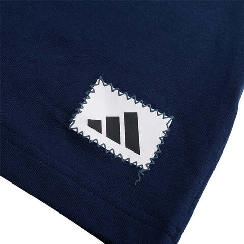 adidas阿迪达斯2025男子GFX SPORTS TEE2针织无领短TKC5319