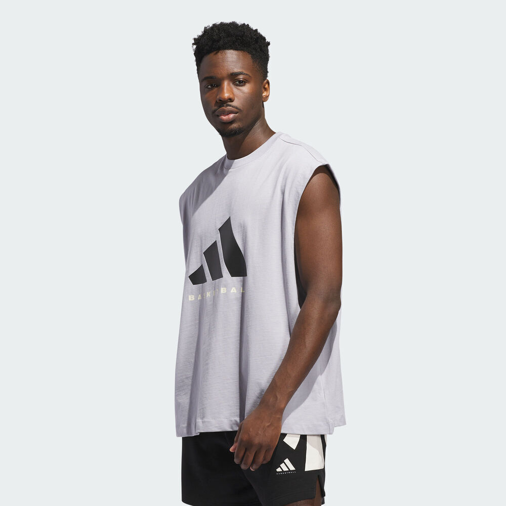 adidas阿迪达斯2025中性ADI BB SL TEE休闲背心JN3973