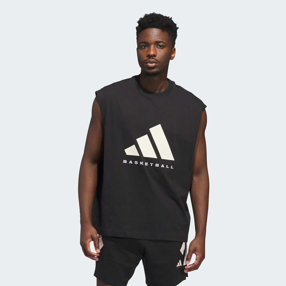 adidas阿迪达斯2025中性ADI BB SL TEE休闲背心JX5586