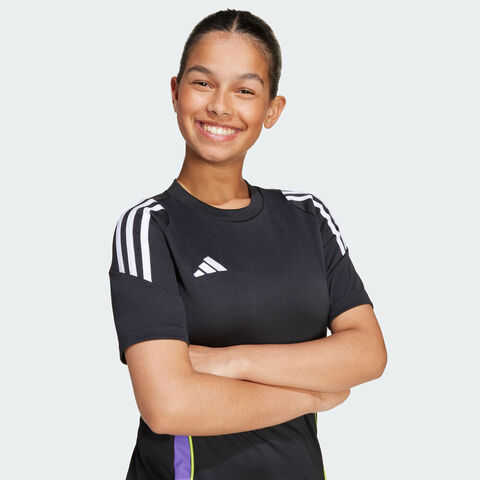 adidas阿迪达斯2025男大童TIRO24 JSYY针织无领短TJW4368