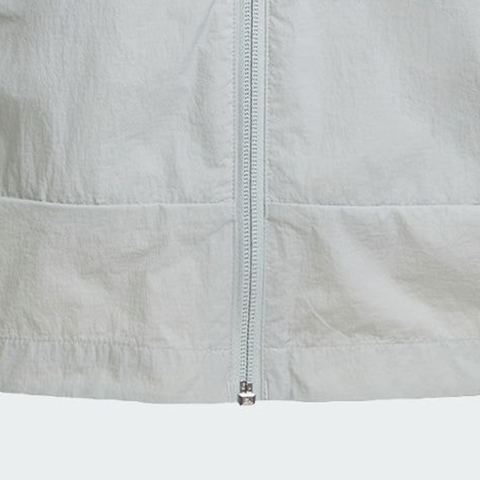 adidas阿迪达斯2025男子MT W.R UPF JKT梭织连帽外套JD3504