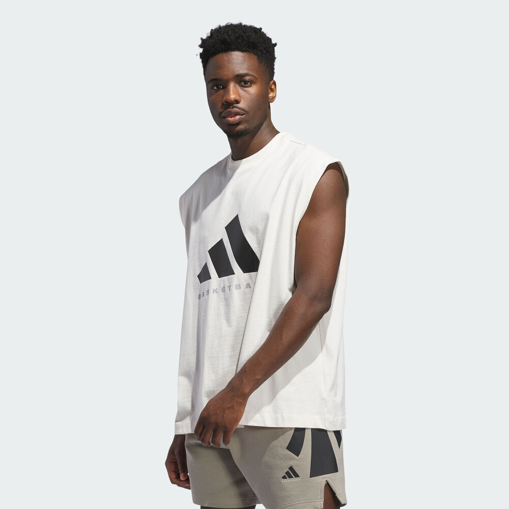 adidas阿迪达斯2025中性ADI BB SL TEE休闲背心JX5590