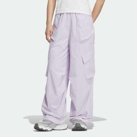 adidas阿迪达斯2025女子FOS WVN W CAR P梭织长裤KF0708