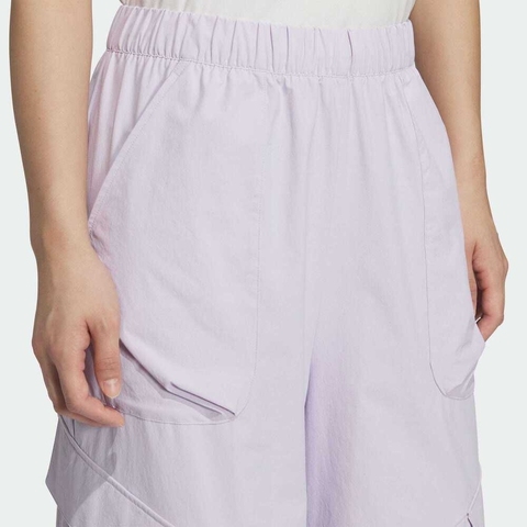 adidas阿迪达斯2025女子FOS WVN W CAR P梭织长裤KF0708