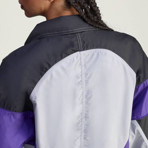 adidas阿迪达斯2025女子aSMC TRACKTOP梭织无帽外套JZ7828