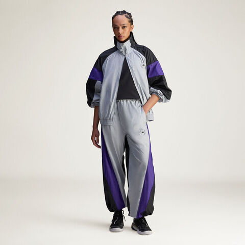 adidas阿迪达斯2025女子aSMC TRACKTOP梭织无帽外套JZ7828