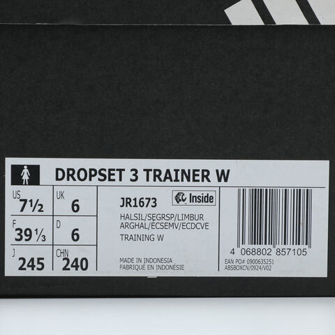 adidas阿迪达斯2025女子DROPSET 3 TRAINER W女训运动JR1673