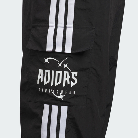 adidas阿迪达斯2025男大童JK FF WV PNT梭织长裤KG6610