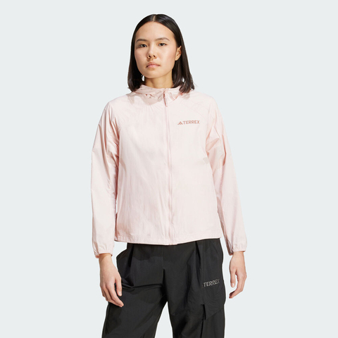 adidas阿迪达斯2025女子XPL W LTWT WB梭织连帽外套JV6135