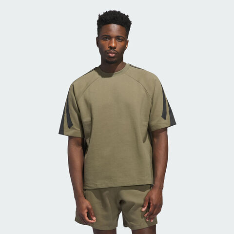 adidas阿迪达斯2025中性ADI BB SS SWEAT针织无帽卫衣JN3975