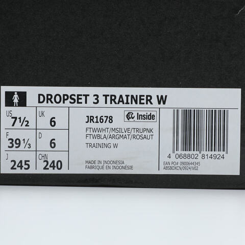adidas阿迪达斯2025女子DROPSET 3 TRAINER W女训运动JR1678