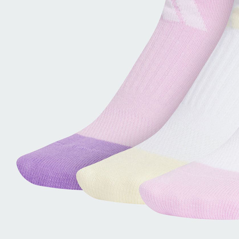 adidas阿迪达斯2025女大童KIDS LW CUT 3PP短袜优惠装JN3839