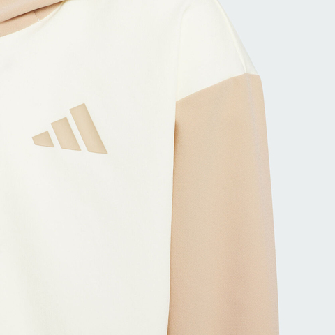 adidas阿迪达斯2025男小童LK GFX WV JKT梭织连帽外套KC2792