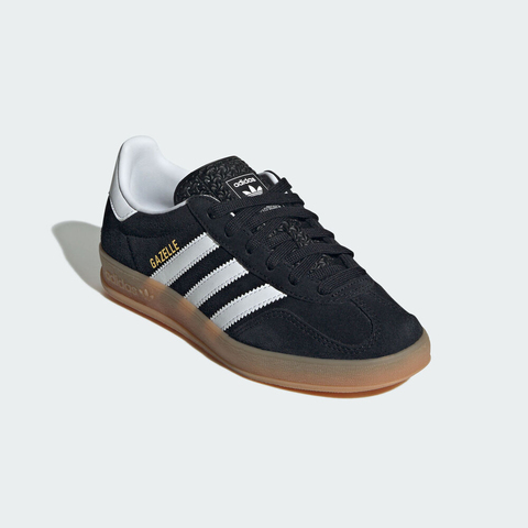 adidas阿迪达斯2025男大童GAZELLE INDOOR J三叶草童装JQ8701