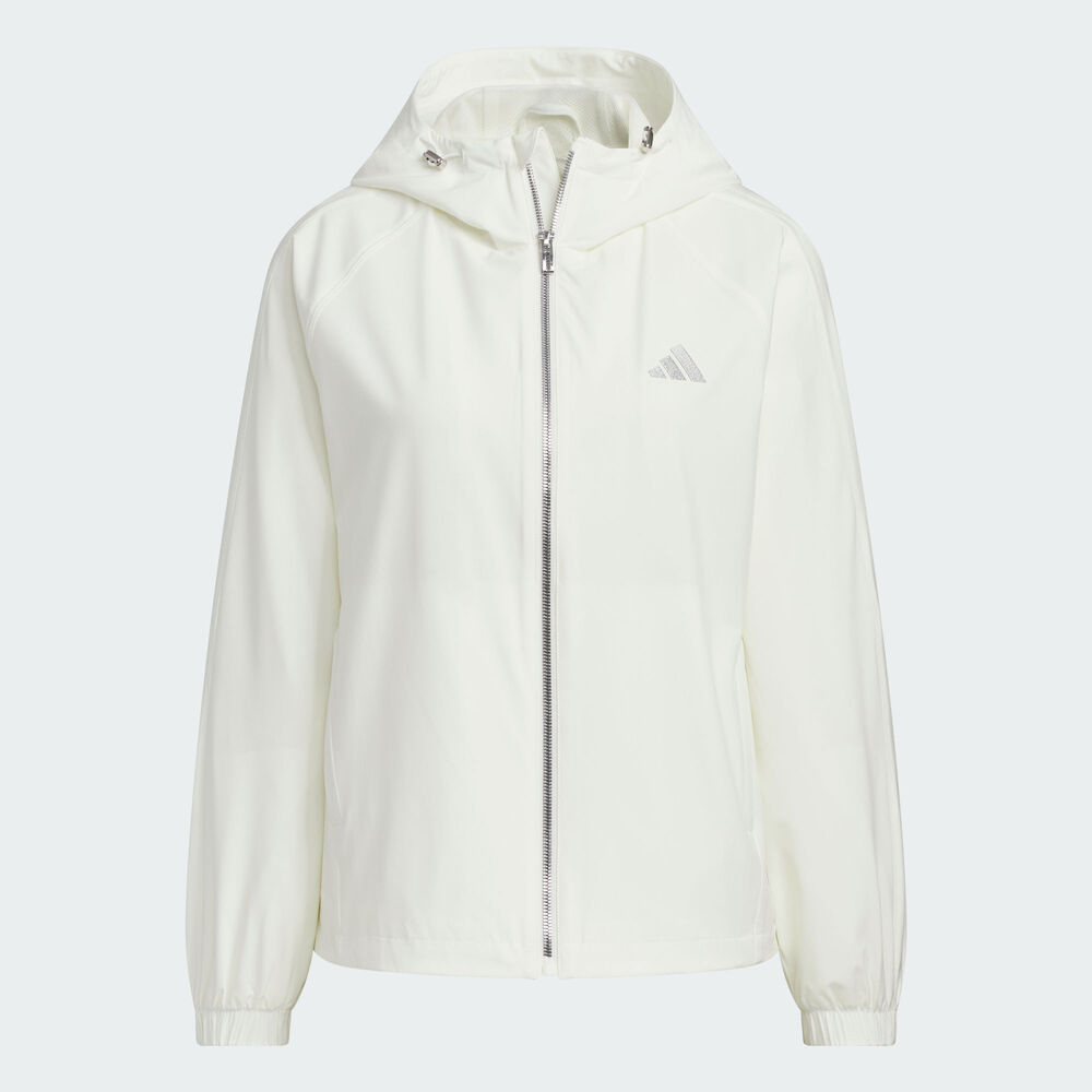 adidas阿迪达斯2025女子ALL DAY WV JKT梭织连帽外套KC0026