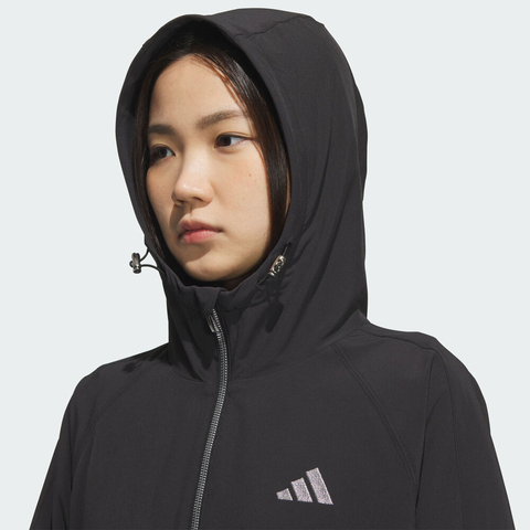 adidas阿迪达斯2025女子ALL DAY WV JKT梭织连帽外套KC0028