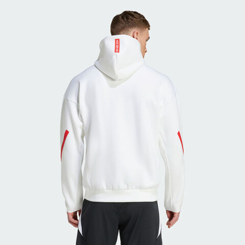 adidas阿迪达斯2025男子FCB ANTH JKT针织连帽外套JM9439