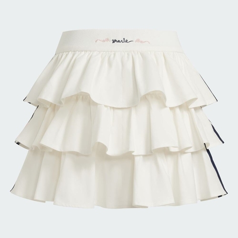 Adidas Original阿迪三叶草2025女子W LAYERED SKIRT梭织短裙KE6654