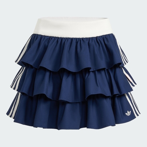 adidas Originals阿迪三叶草2025女子W LAYERED SKIRT梭织短裙KE6655