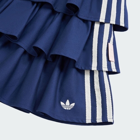 adidas Originals阿迪三叶草2025女子W LAYERED SKIRT梭织短裙KE6655