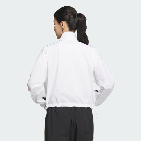 adidas阿迪达斯2025女子S LW JKT梭织连帽外套KC0181