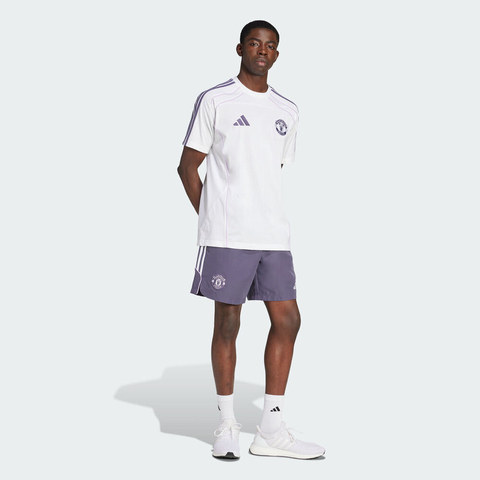 adidas阿迪达斯2025男子MUFC UBP TEE针织无领短TJN2820