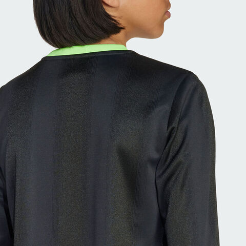 adidas阿迪达斯2025男大童LS TEE针织无领长TJV7793