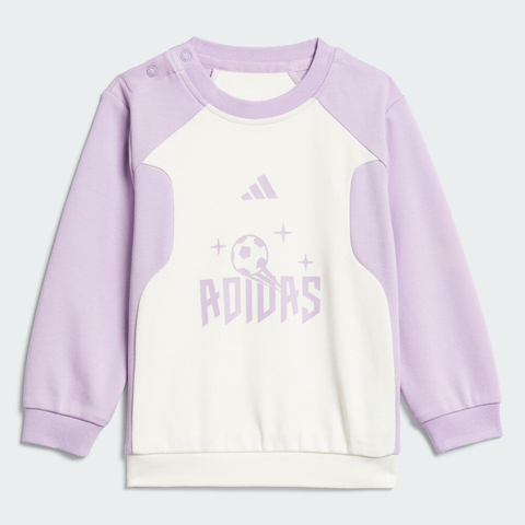 adidas阿迪达斯2025女婴童IN BTS KN SET长袖套服KC5404